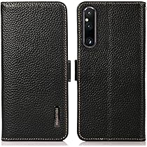 Amazon.co.jp: Xperia 1 V SOG10 ケース 手帳型 本革 エクスペリア 1V